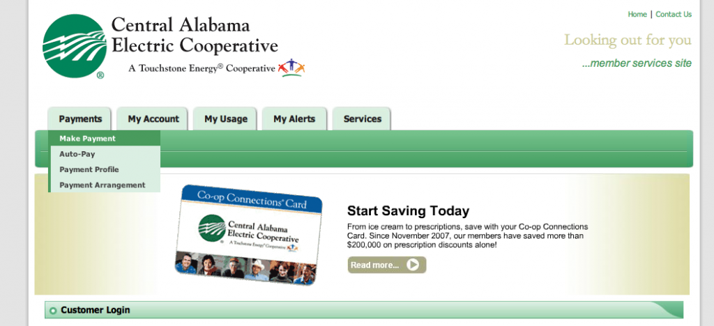 central alabama electric cooperative bill pay